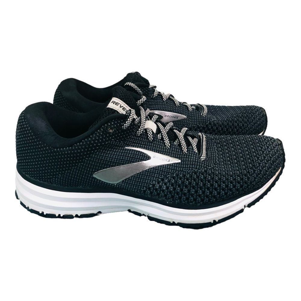 Brooks Black and White Women's Sneakers